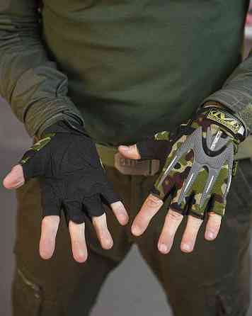 Рукавички тактичні чоловічі безпалі M-PACT Mechanix Одесса