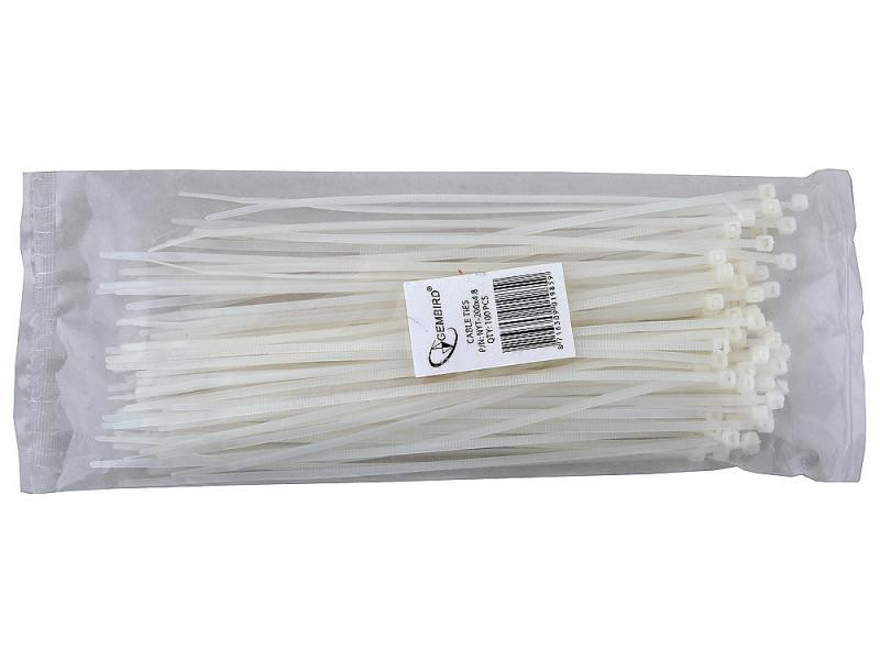 Стяжки пластиковые 200x4. White. Винница - изображение 1