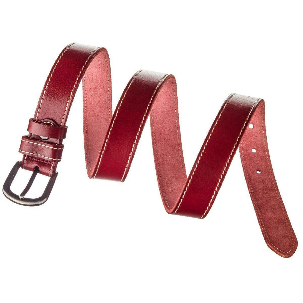 Ремінь жіночий Vintage 20124 Бордовий Київ - фото 9