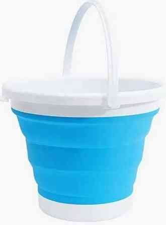 ТОП! Господарське складне відро Багатофункціональне Силиконовое ведро. Харків