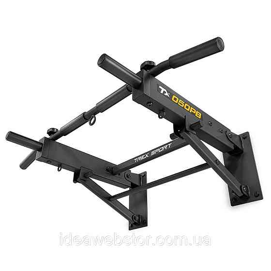 Турнік настінний складаний Trex Sport TX-050PB чорний Київ