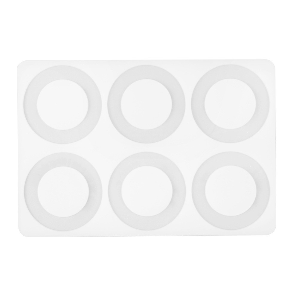 Формочка для шоколада Круги 194 на 134 мм серый Киев - изображение 3