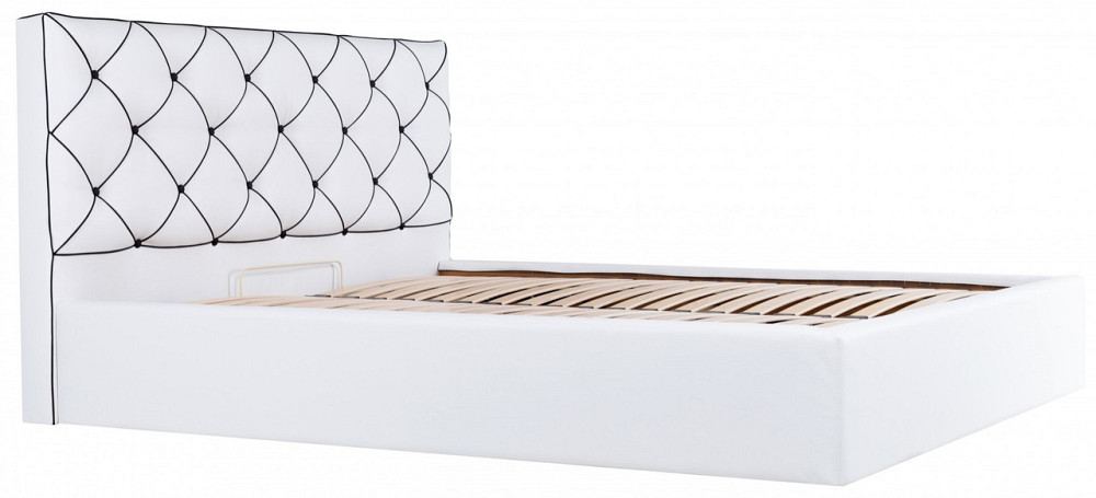 Кровать Melissa VIP 140 х 200 см Fly 2200 С дополнительной металлической цельносварной рамой Белый Днепр - изображение 14