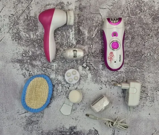 Эпилятор женский многофункциональный 6 в 1 пинцетный Kemei KM-3066 Коломия