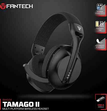 Ігрові навушники!️  Fantech Tamago II ‼️ USB, Bluetooth ‼️ Харків
