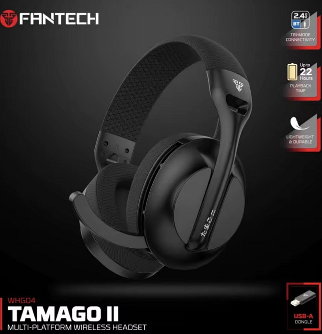 Ігрові навушники!️  Fantech Tamago II ‼️ USB, Bluetooth ‼️ Харків - фото 5