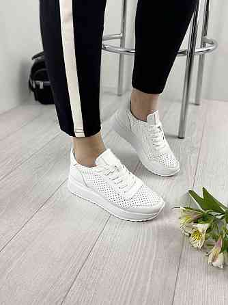 EMELI Кросівки жіночі EMELI 915/3 ST білі (весна-осінь, шкіра натуральна) (2685) лише 39р. Коломия
