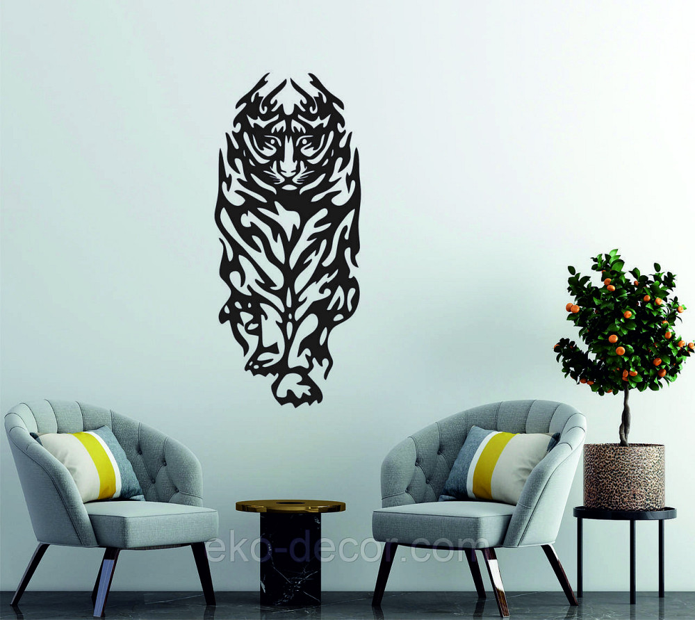 Настенный декор Панно «Тигр» Декор на стену Киев - изображение 3