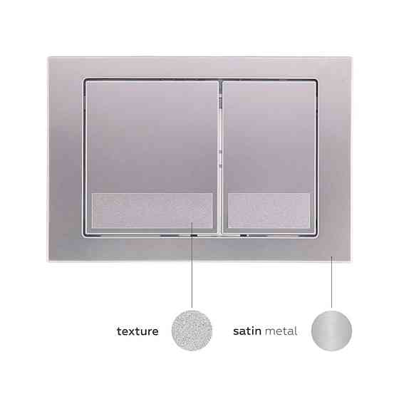 Панель змиву для унітаза Qtap Nest QT0111M06029SAT Київ