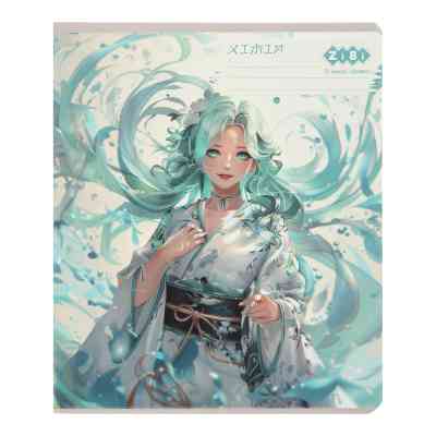 Зошит ZiBi предметний ANIME 48 аркушів клітинка, хімія (ZB.1704-06) Вінниця