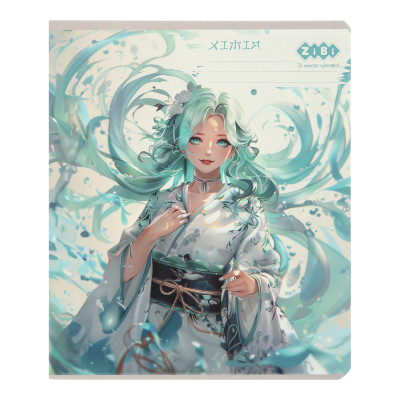 Зошит ZiBi предметний ANIME 48 аркушів клітинка, хімія (ZB.1704-06) Вінниця - фото 1