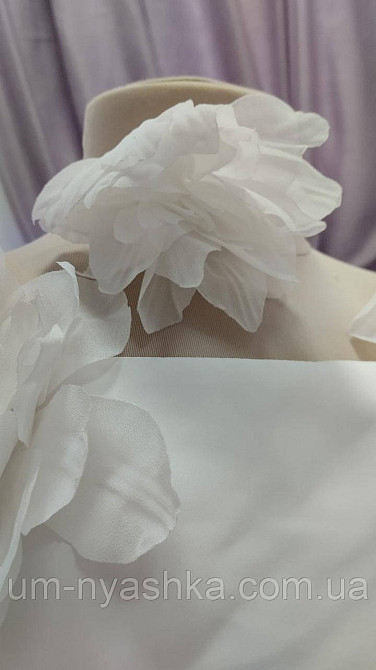 Длинное белое платье на рост 130-146 Кривой Рог - изображение 4