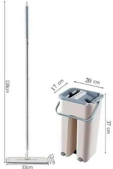 Швабра лентяйка Відро Самовіджим Ледарка з віджимом Ведро Отжим. Харків - фото 1