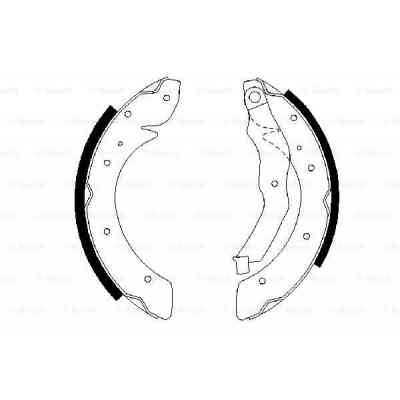 Тормозные колодки Bosch 0 986 487 528 Винница