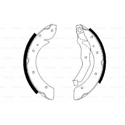 Тормозные колодки Bosch 0 986 487 528 Винница - изображение 1