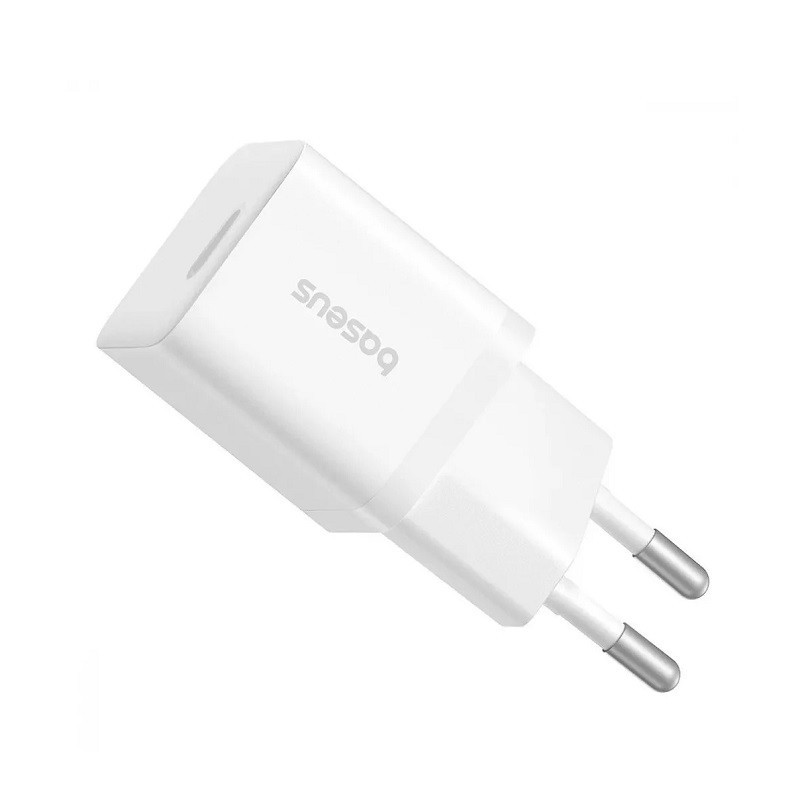 Мережевий зарядний пристрій Baseus GaN5 Fast Charger (mini) 1C 25W EU Moon White P10110909213-00 Одеса - фото 4