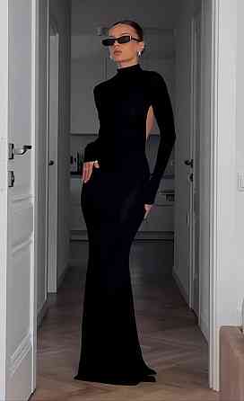 Женское элегантное длинное платье из вискозы Одесса