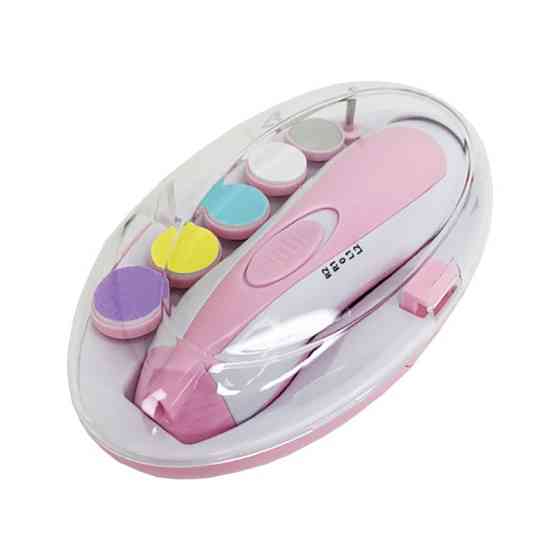 Детский электрический триммер для ногтей MGZ-0720(Pink) Винница