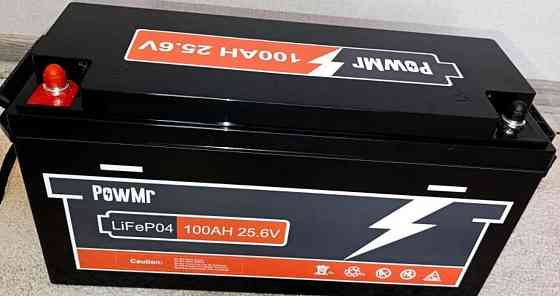 PowMr LiFePO4 25.6V 100Ah 2560Wh акумулятор. Харків