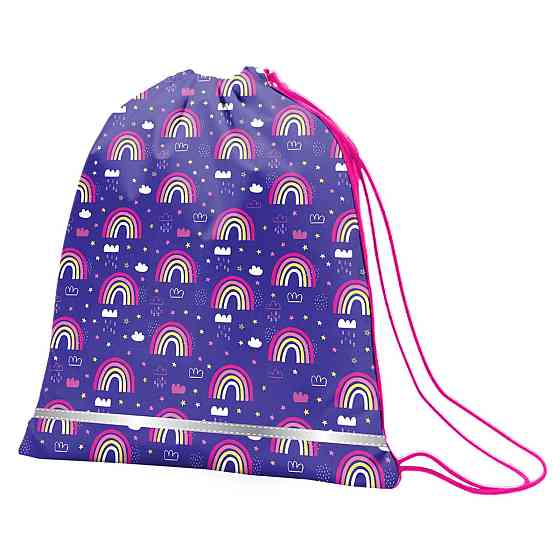 Сумка для взуття "Smart" SB-01 557000 "Follow the rainbow" фіолетовий, шт Київ