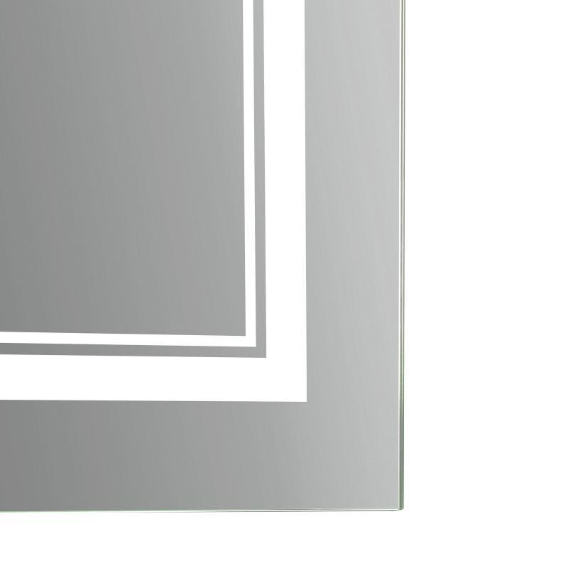 Зеркало настенное прямоугольное сенсорное Qtap Cardinal 800х500 с LED-подсветкой Touch, с антизапотеванием Харьков - изображение 9