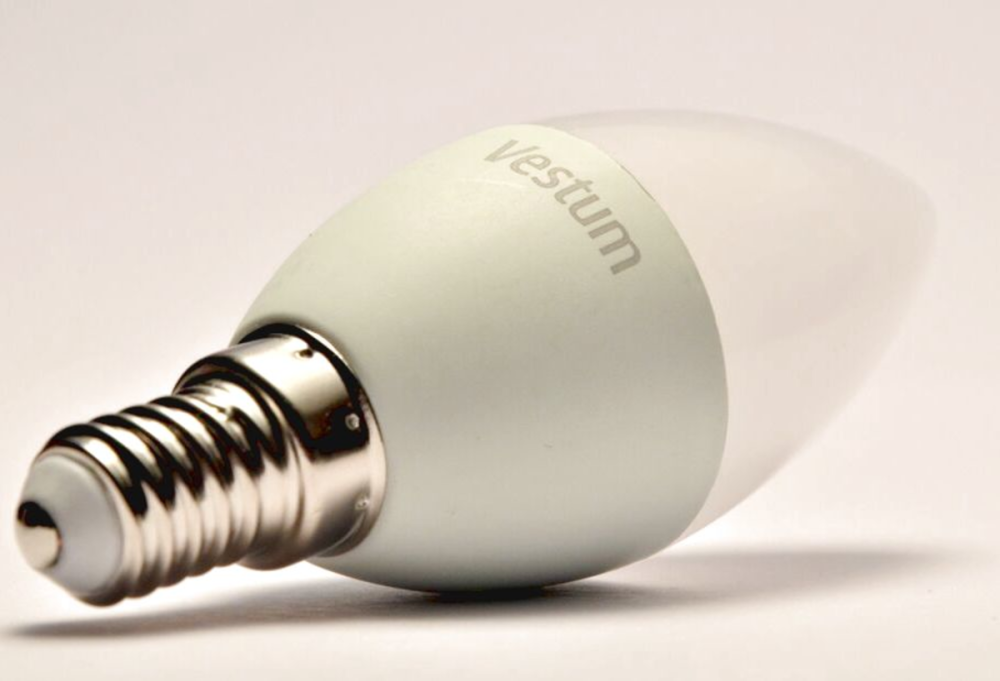 Лампочка свечка E14 6W 4100K Vestum Киев - изображение 8