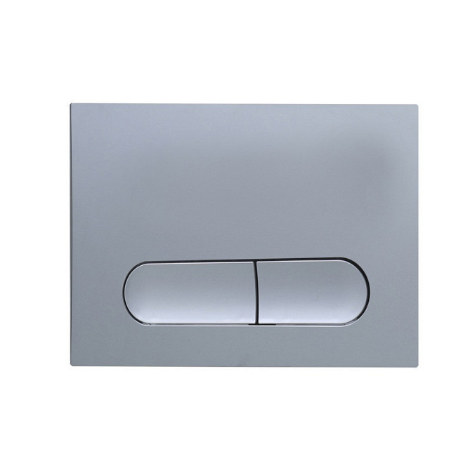 Панель змиву Koer KT-0608-01 240x160x10mm пластикова, кнопка закруглена (колір хром) (KR6124)   ( 26413 ) Харків - фото 5