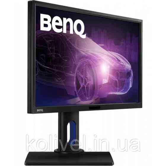 TFT 23.8" BenQ BL2420PT, QHD, IPS, DVI-DL, DP, HDMI, USB, Pivot, HAS, колонки, чорний (BL2420PT) Київ