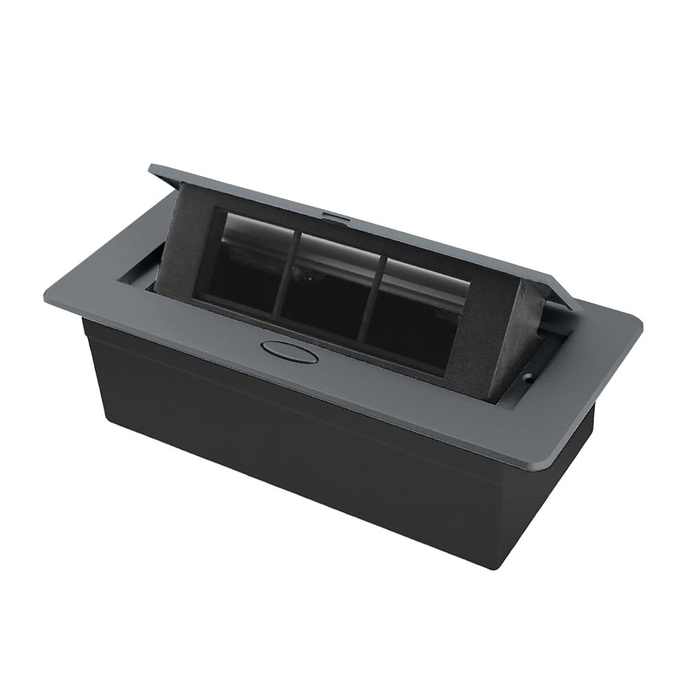 LIVOLO Розетковий люк LIVOLO сірий, вбудований у стільницю, меблевий пустий корпус без розеток Коломия - фото 7