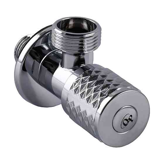 !Кран кутовий кераміка PROFESSIONAL EXCLUSIVE 1/2″X3/4″ 898 CHROME (1шт.) (000028369) Киев