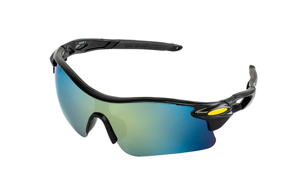 MASTERTOOL Окуляри відкриті MASTERTOOL SPORTLINE GOLD MIRROR панорамна лінза напівоправа протик Коломия - фото 1