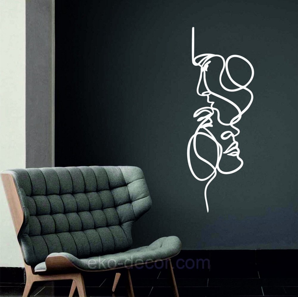 Декоративне настінне Панно «Він та Вона», Декор на стіну Київ - фото 1