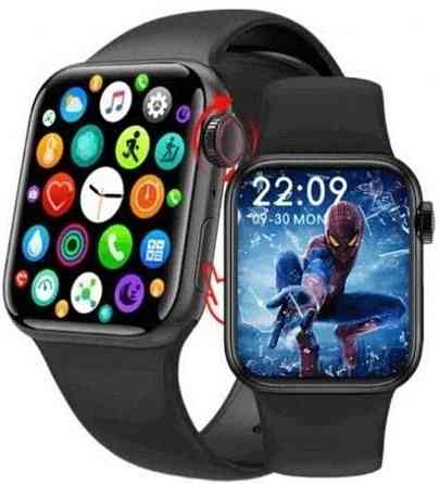 M16plus Смарт-часы M16+ Smart Watch 44mm Aluminium Трекер Умные Часы. Харьков