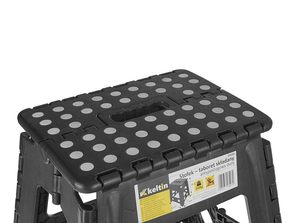 Стільчик складаний "Keltin" пластиковий висотою 40 см на вагу 150 кг Київ - фото 5