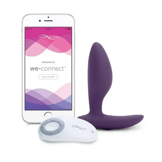 Анальна смарт-вібропробка We-Vibe Ditto Purple з пультом ДК Львів