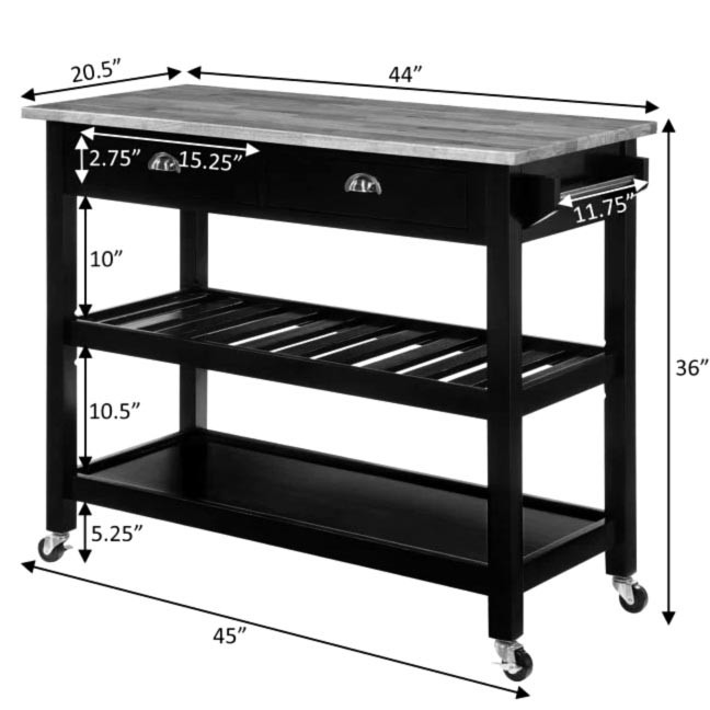 Стіл-візок "Камінг" латте-каррі Миколаїв - фото 2