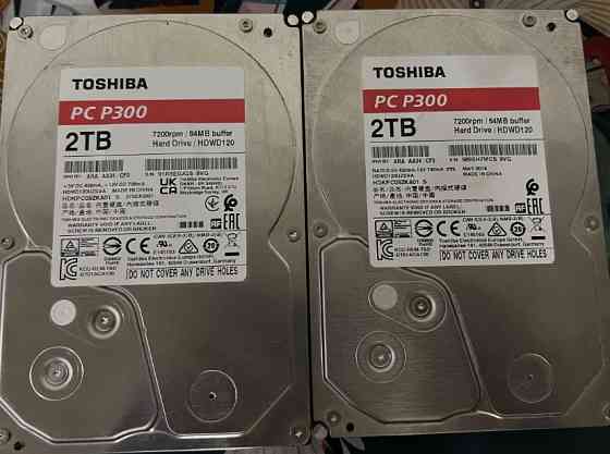 HDD Toshiba P300 2TB для ПК. Київ