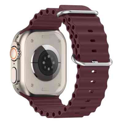 Ремінець до смарт-годинника Armorstandart Ocean Band для Apple Watch 49/46/45/44/42 (Series 1-3) Wine Red (ARM74250) Вінниця