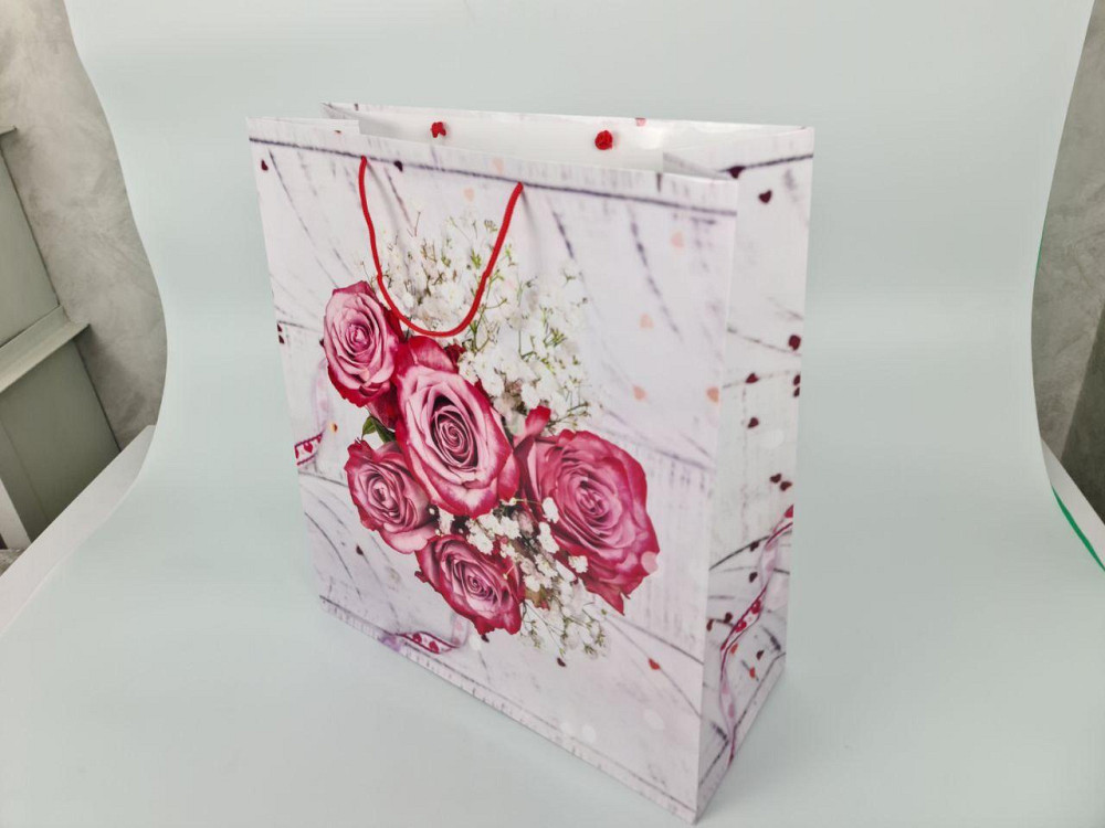 Пакет бумажный Супер 47x52x20(артS-079) (12 шт) Харьков - изображение 2