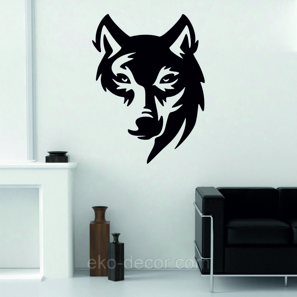 Декоративне нестінне Панно  «Вовк» , Декор на стіну Київ - фото 2