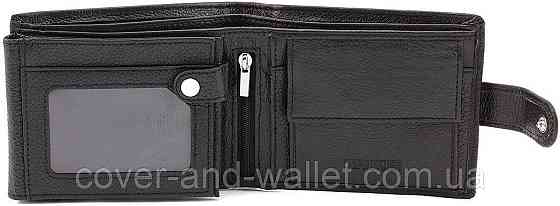 Чоловічий шкіряний портмоне з відділом для документів ST Leather Київ