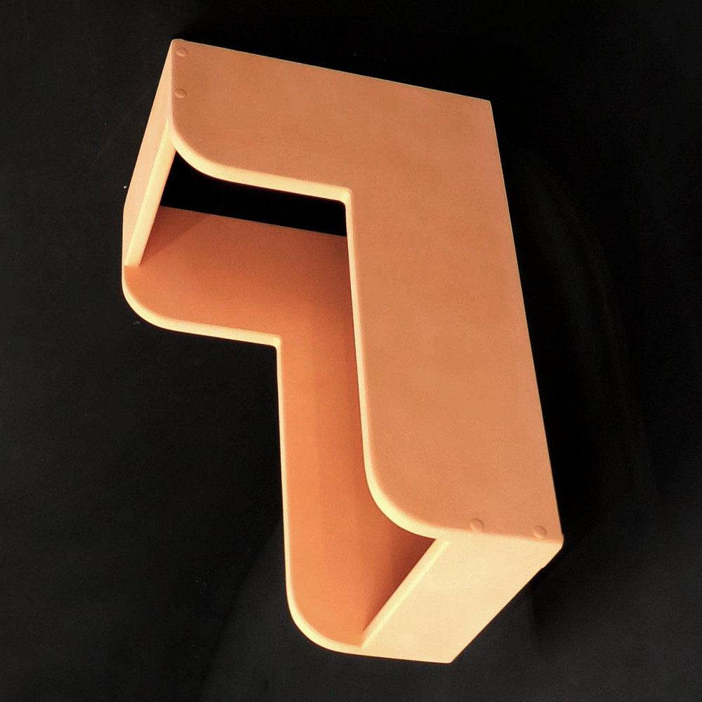 Угловая настенная полка 