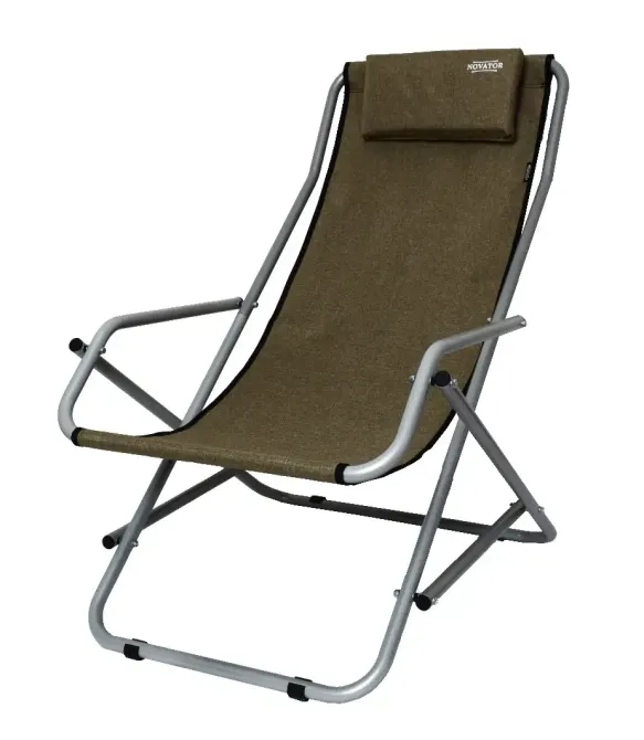 Крісло-шезлонг Novator SH-7 Brown Киев - изображение 4