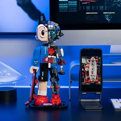 Конструктор Pantasy Astro Boy: Мальчик со скейтбордом (86207) Винница