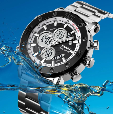 Годинники наручні SKMEI 1636SIWT, SILVER-SILVER, 10246 Дніпро