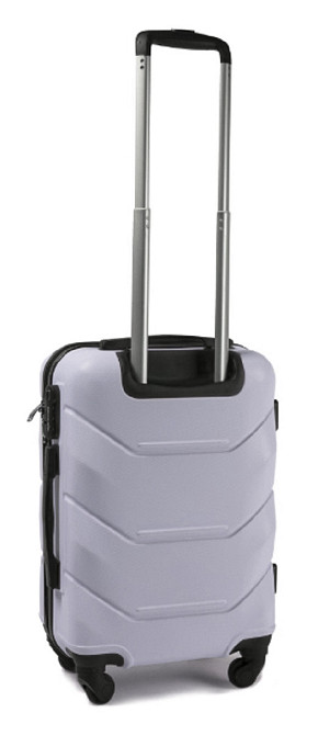 Чемодан пластиковый WINGS 147 малый 55 см светло-фиолетовый Киев - изображение 2