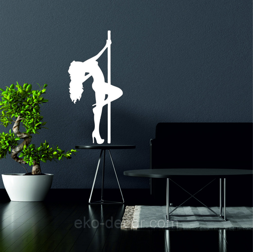 Декоративное настенное Панно «Стриптиз», Декор на стену 90*43 см, Белый Киев - изображение 2