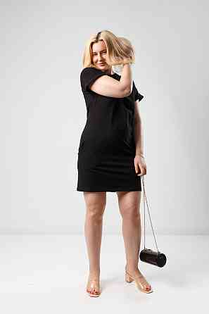 Летнее платье с карманами Nirvana 50-52, Черный Киев