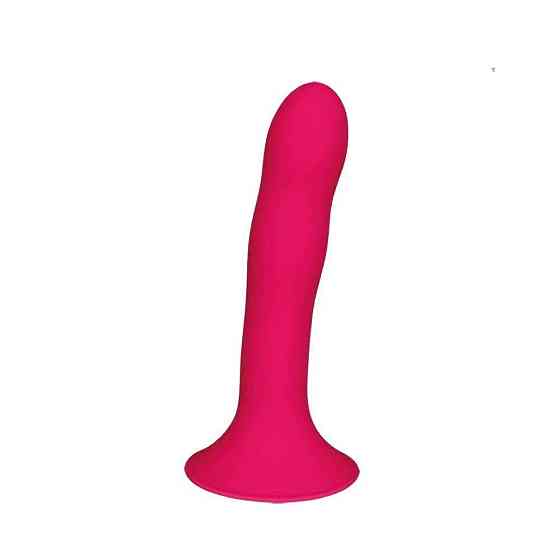 Дилдо з присоскою Adrien Lastic Hitsens 4 Pink, відмінно для страпона, діаметр 3,7см, довжина 17,8см Sex Aura Київ
