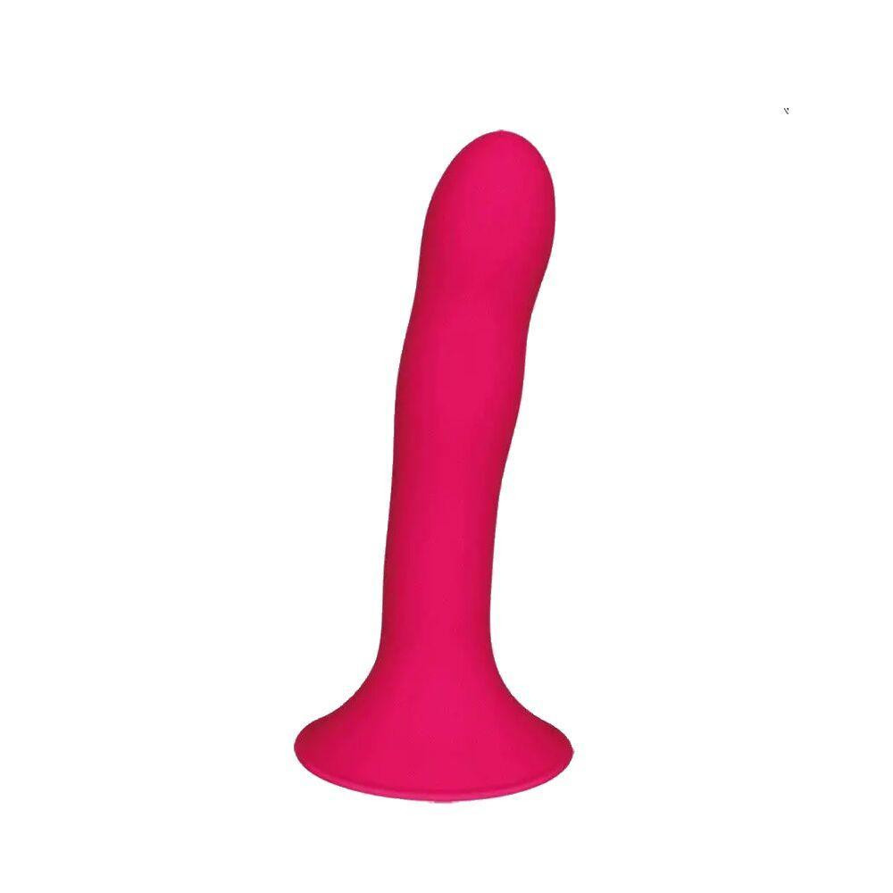 Дилдо з присоскою Adrien Lastic Hitsens 4 Pink, відмінно для страпона, діаметр 3,7см, довжина 17,8см Sex Aura Київ - фото 1